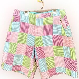 - Orvis seersucker patch shorts Size 8